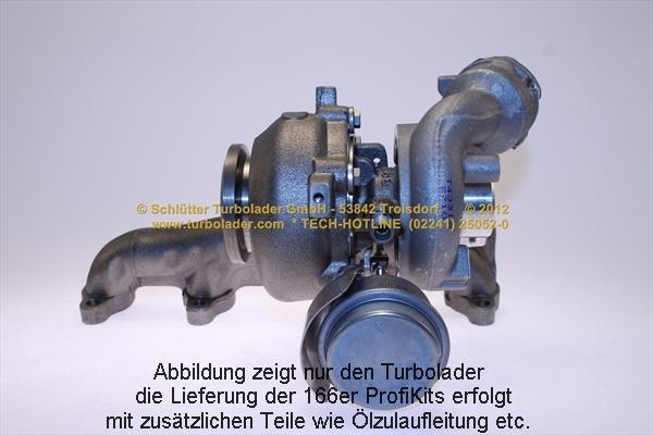 Schlütter Turbolader 166-04011 - Турбина, компрессор autospares.lv