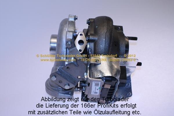 Schlütter Turbolader 166-00930 - Турбина, компрессор autospares.lv