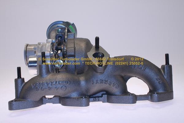 Schlütter Turbolader 166-00921 - Турбина, компрессор autospares.lv