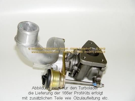 Schlütter Turbolader PRO-00425 - Турбина, компрессор autospares.lv