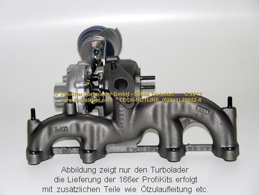 Schlütter Turbolader 166-01770 - Турбина, компрессор autospares.lv