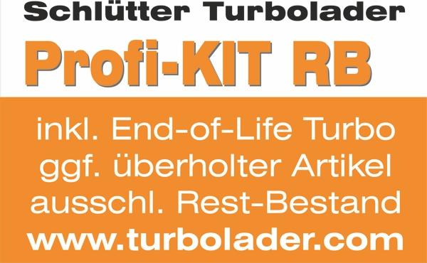 Schlütter Turbolader 166-00020_RB - Турбина, компрессор autospares.lv