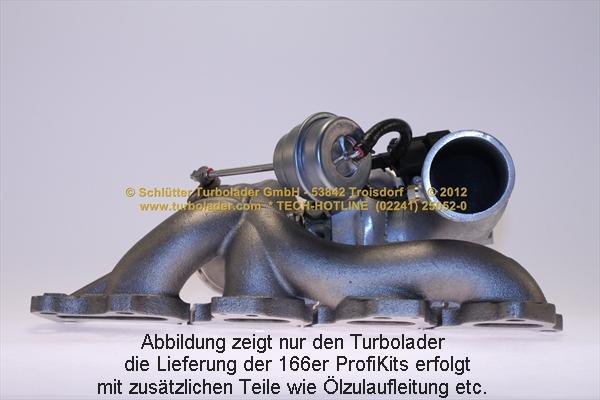 Schlütter Turbolader 166-00196 - Турбина, компрессор autospares.lv