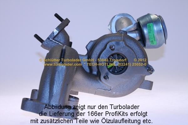 Schlütter Turbolader 166-00180 - Турбина, компрессор autospares.lv