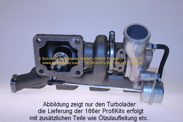 Schlütter Turbolader 166-00175 - Турбина, компрессор autospares.lv