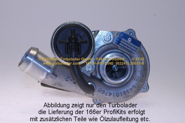 Schlütter Turbolader 166-00855 - Турбина, компрессор autospares.lv