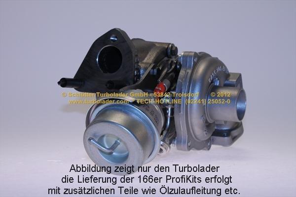 Schlütter Turbolader PRO-00316 - Турбина, компрессор autospares.lv