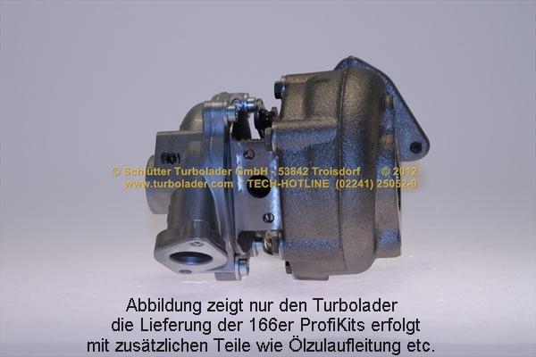 Schlütter Turbolader 166-00316EOL - Турбина, компрессор autospares.lv