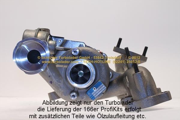 Schlütter Turbolader 166-00290 - Турбина, компрессор autospares.lv