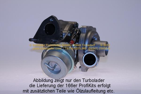 Schlütter Turbolader PRO-00235 - Турбина, компрессор autospares.lv