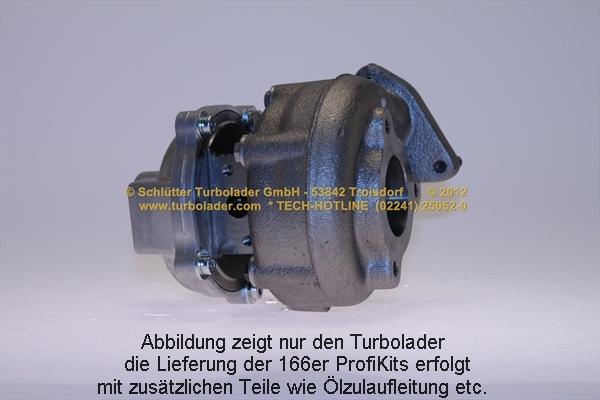 Schlütter Turbolader PRO-00235 - Турбина, компрессор autospares.lv