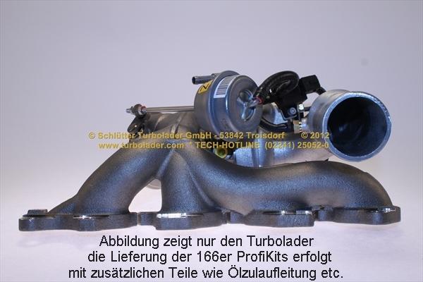 Schlütter Turbolader 166-00226 - Турбина, компрессор autospares.lv