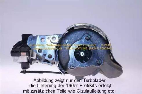 Schlütter Turbolader PRO-01580 - Турбина, компрессор autospares.lv