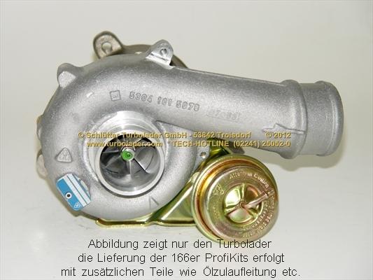 Schlütter Turbolader 166-01090 - Турбина, компрессор autospares.lv