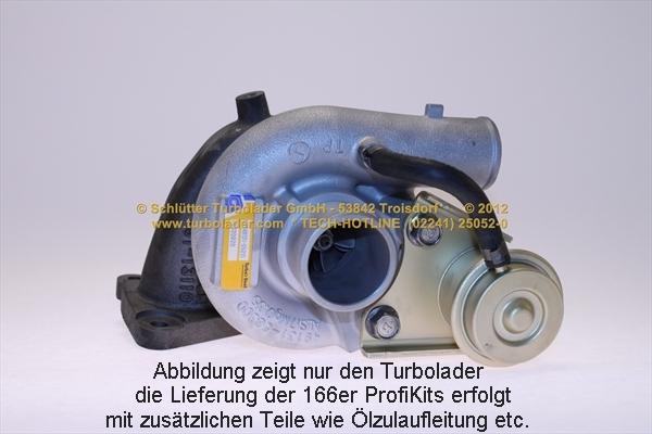 Schlütter Turbolader 166-01085 - Турбина, компрессор autospares.lv