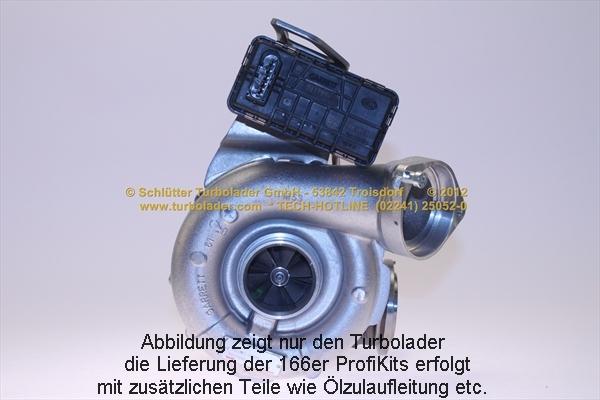 Schlütter Turbolader PRO-08885EOL - Турбина, компрессор autospares.lv