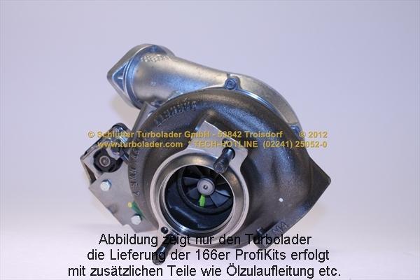 Schlütter Turbolader 166-03041 - Турбина, компрессор autospares.lv