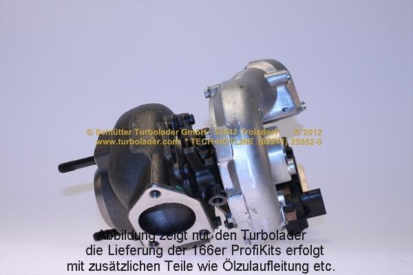 Schlütter Turbolader PRO-03041 - Турбина, компрессор autospares.lv