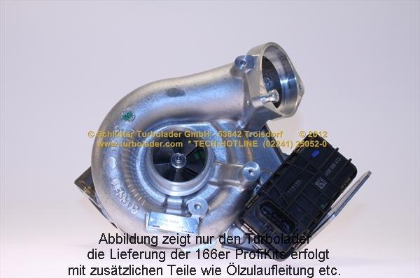 Schlütter Turbolader 166-03045EOL - Турбина, компрессор autospares.lv