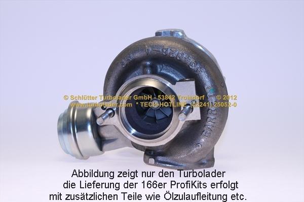 Schlütter Turbolader PRO-03050EOL - Турбина, компрессор autospares.lv