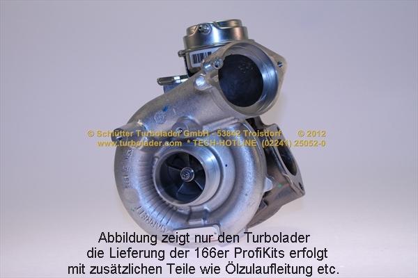 Schlütter Turbolader 166-06011 - Турбина, компрессор autospares.lv