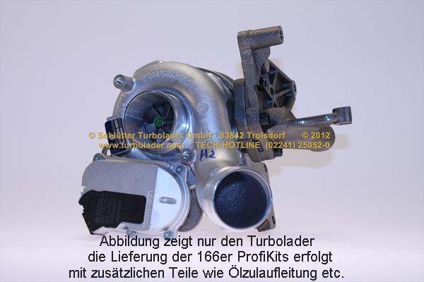 Schlütter Turbolader 166-02540EOL - Турбина, компрессор autospares.lv