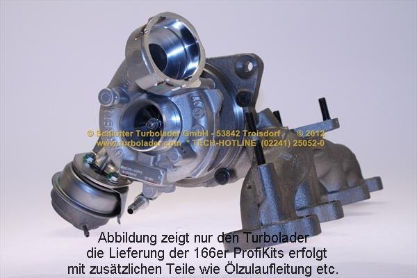 Schlütter Turbolader 166-02590 - Турбина, компрессор autospares.lv