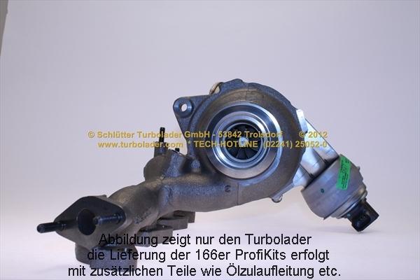 Schlütter Turbolader 166-02670 - Турбина, компрессор autospares.lv