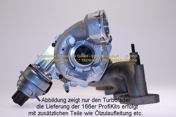 Schlütter Turbolader 166-02670 - Турбина, компрессор autospares.lv