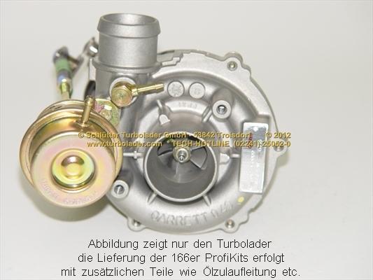 Schlütter Turbolader 166-02350 - Турбина, компрессор autospares.lv