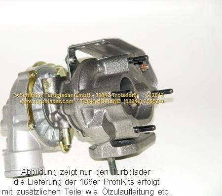 Schlütter Turbolader PRO-02220 - Турбина, компрессор autospares.lv