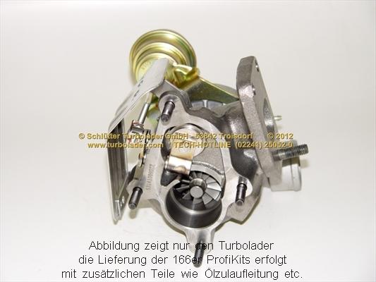 Schlütter Turbolader PRO-02220 - Турбина, компрессор autospares.lv