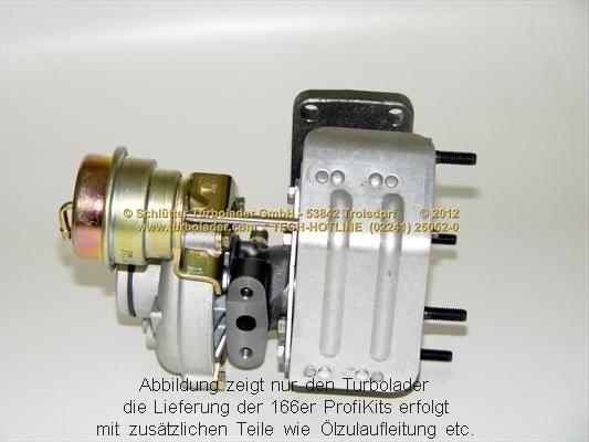 Schlütter Turbolader PRO-02220 - Турбина, компрессор autospares.lv