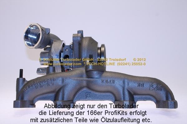 Schlütter Turbolader 166-02700EOL - Турбина, компрессор autospares.lv