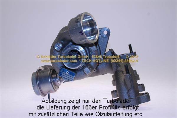 Schlütter Turbolader 166-02700EOL - Турбина, компрессор autospares.lv