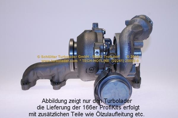 Schlütter Turbolader 166-02700EOL - Турбина, компрессор autospares.lv