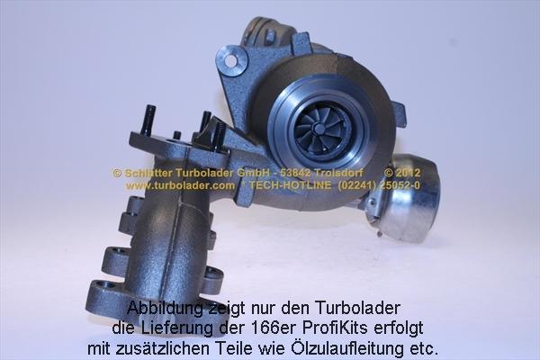 Schlütter Turbolader 166-02700EOL - Турбина, компрессор autospares.lv