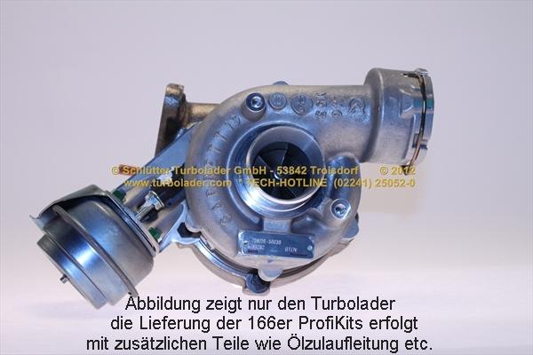 Schlütter Turbolader 166-02710 - Турбина, компрессор autospares.lv