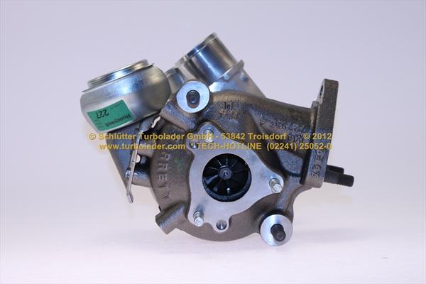 Schlütter Turbolader 172-09070EOL - Турбина, компрессор autospares.lv