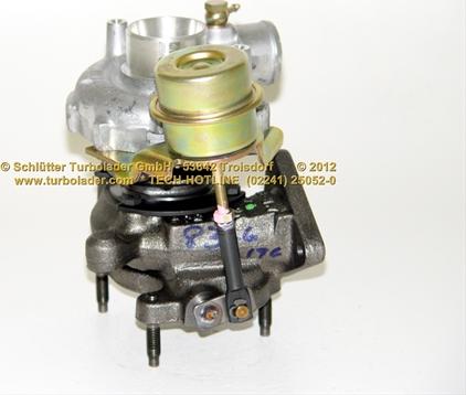 Schlütter Turbolader 172-00630 - Турбина, компрессор autospares.lv