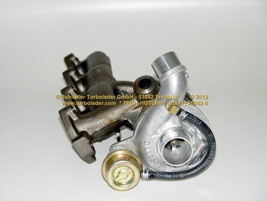 Schlütter Turbolader 172-00280_RB - Турбина, компрессор autospares.lv