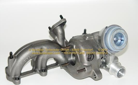 Schlütter Turbolader 172-06145 - Турбина, компрессор autospares.lv