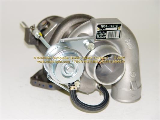 Schlütter Turbolader 172-02485 - Турбина, компрессор autospares.lv