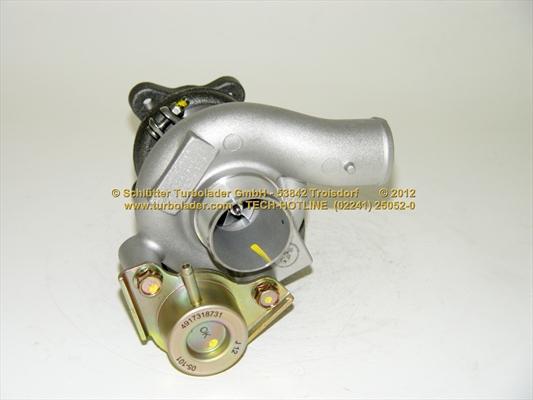 Schlütter Turbolader 172-02365 - Турбина, компрессор autospares.lv