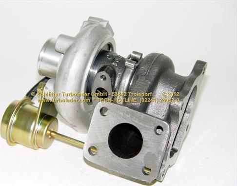 Schlütter Turbolader 172-11640 - Турбина, компрессор autospares.lv