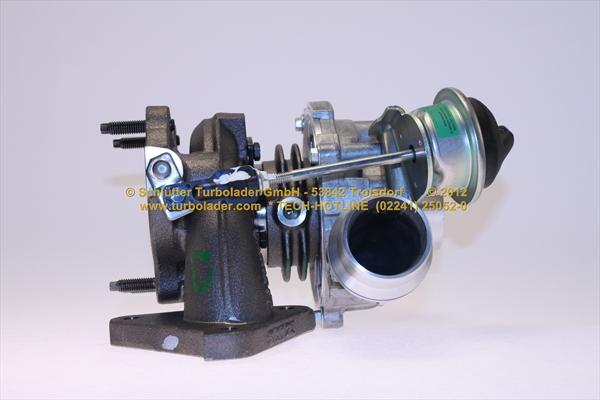 Schlütter Turbolader 172-12360 - Турбина, компрессор autospares.lv