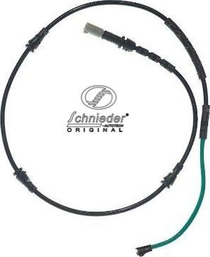 SCHNIEDER AUTOTECH BMS88.00181 - Сигнализатор, износ тормозных колодок autospares.lv