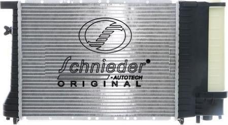 SCHNIEDER AUTOTECH BMS33.00014 - Радиатор, охлаждение двигателя autospares.lv