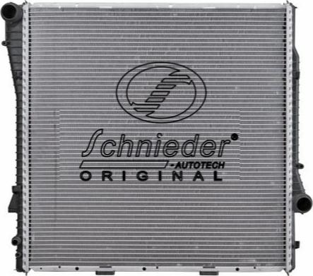 SCHNIEDER AUTOTECH BMS33.00035 - Радиатор, охлаждение двигателя autospares.lv