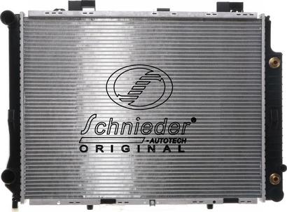 SCHNIEDER AUTOTECH BZS33.00048 - Радиатор, охлаждение двигателя autospares.lv